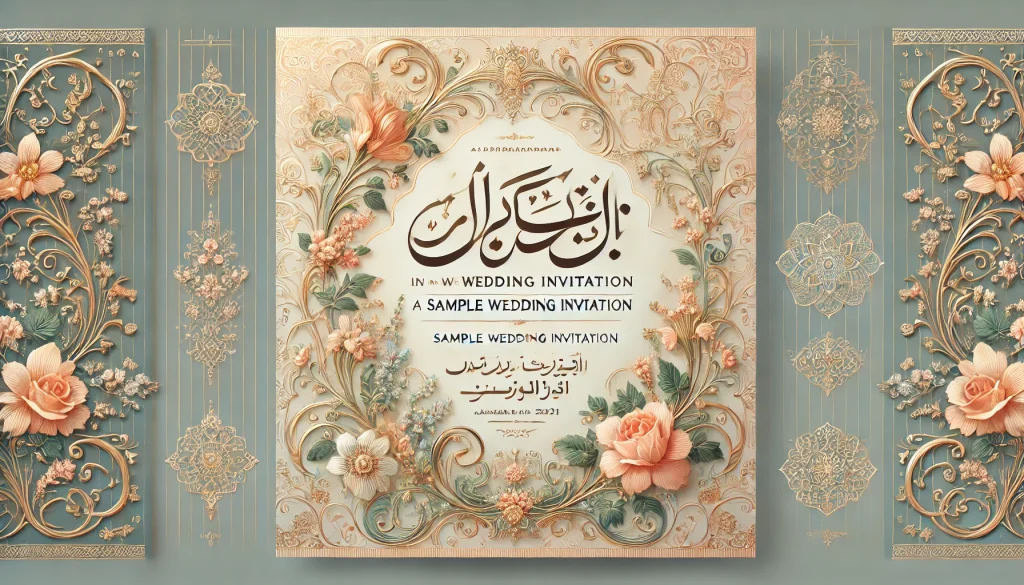انتخاب متن کارت عروسی زیبا و دلنشین، لحظه دعوت عزیزانتان را خاطره‌انگیز می‌کند. از جملات عاشقانه و رسمی تا اشعار خاص و کلاسیک، در فروشگاه منش استور متناسب با سلیقه شما، بهترین متن‌های کارت عروسی را ارائه می‌دهیم. برای مشاهده نمونه‌ها و انتخاب متن دلخواه، همین حالا اقدام کنید!