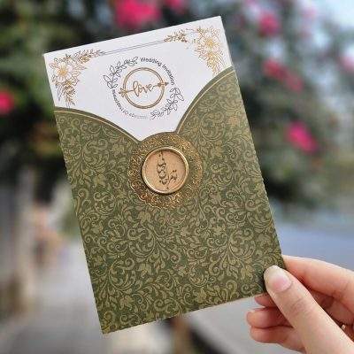کارت عروسی اقتصادی مینیمال مدل 1249